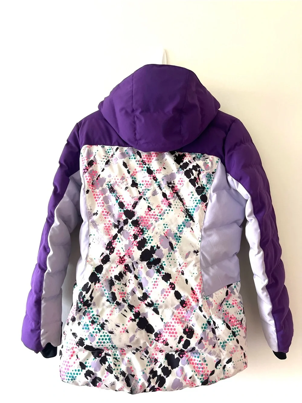 Spyder Atlas Synthetic Down Ski Jacket Purple Size 10